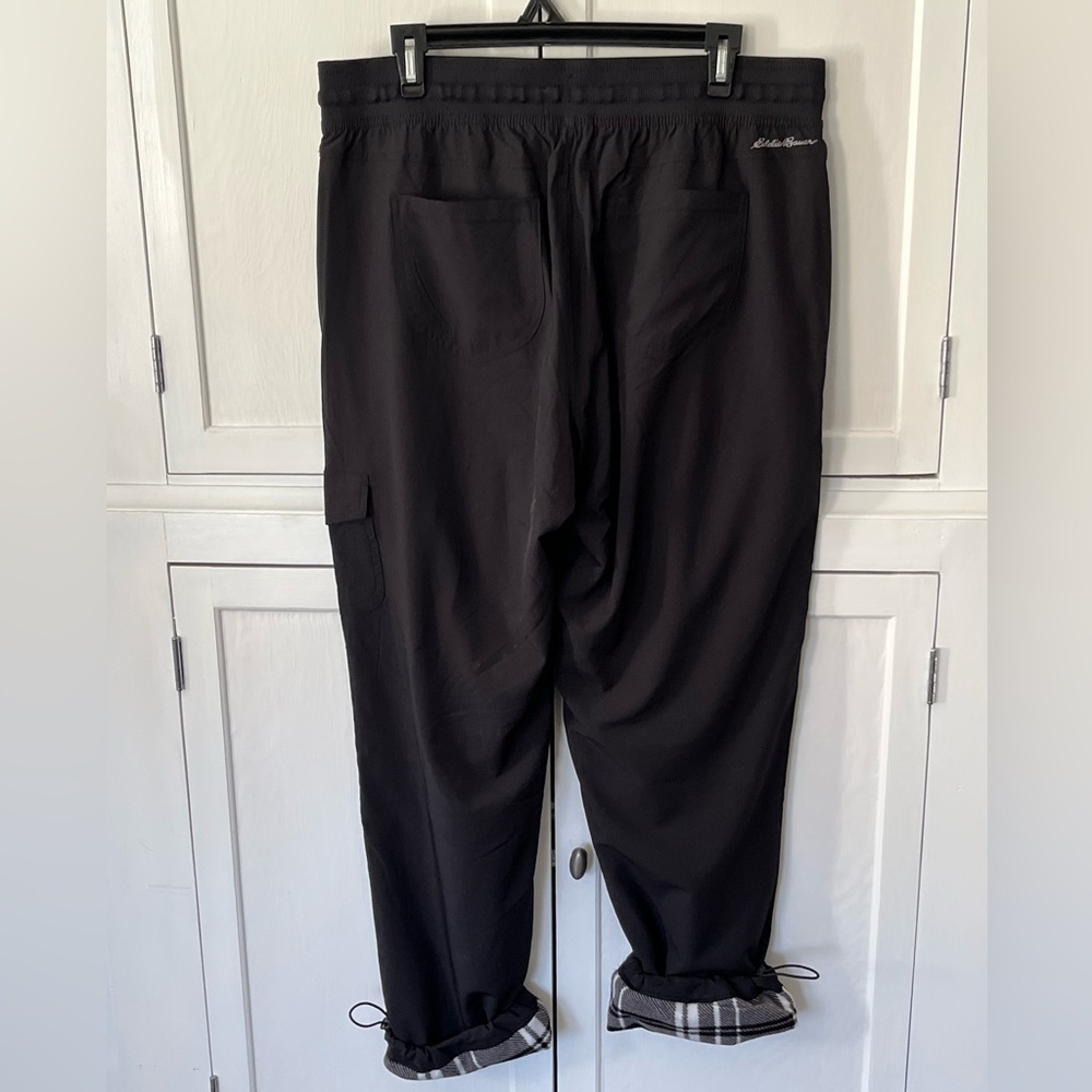 EDDIE BAUER | Lg | FLANNEL LINED joggers! - Picture 7 of 16